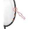 25% OFF Abroz Nano 9900 Power Badminton Racket (5U) Strung with White Abroz DG67 Power String @ 25 lbs Slight Paint Defect (Refer Pictures)