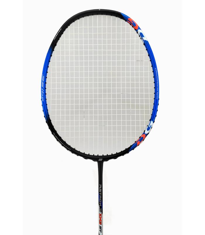 15% OFF Pre-strung Yonex - Astrox 3DG ST Blue Black Durable Grade Badminton Racket AX3DGST (4U-G5) Strung with White Abroz DG67 Power String at 23lbs 