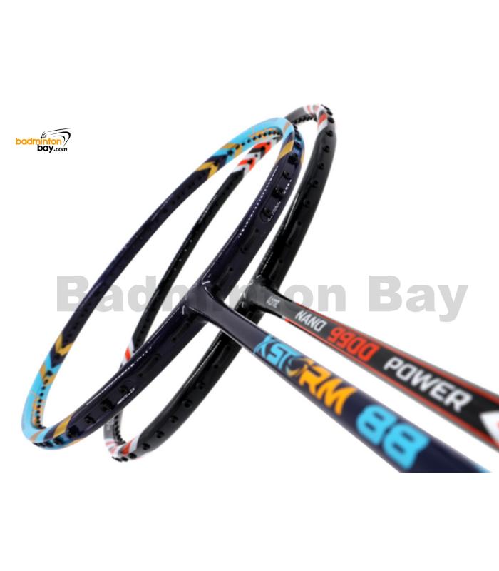 2 Pieces Deal: Abroz XStorm 88 + Abroz Nano 9900 Power Badminton Racket