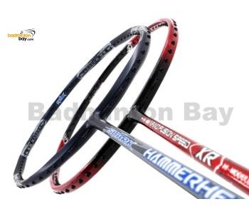 2 Pieces Deal: Apacs Nano Fusion Speed XR (6U) + Abroz Shark Hammerhead (6U) Badminton Racket