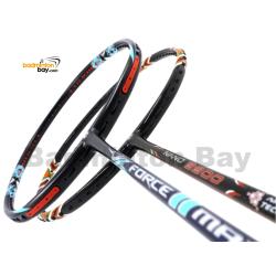 2 Pieces Deal: Apacs Force II Max Dark Grey + Apacs Nano 9900 Badminton Racket