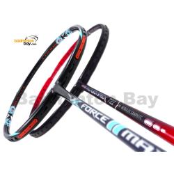 2 Pieces Deal: Apacs Force II Max Dark Grey + Apacs Nano Fusion Speed 722 Red Badminton Racket