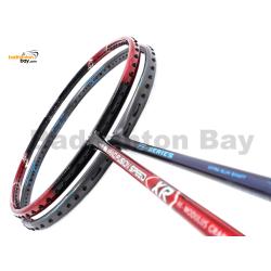 2 Pieces Deal: Apacs Nano Fusion Speed XR Black Red + Apacs Z Series Badminton Racket