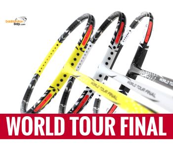 Staff Picks World Tour Final : 3 Rackets - Flex Power World Tour Final Compact Frame Badminton Racket (4U)