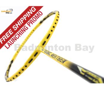 Arrived~Limited Time Free Shipping : Abroz Exonic Nextgen Yellow Black Badminton Racket (5U)