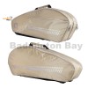 Apacs 2 Compartments Padded Backpack Half-thermal Badminton Racket Bag D-2703-SF