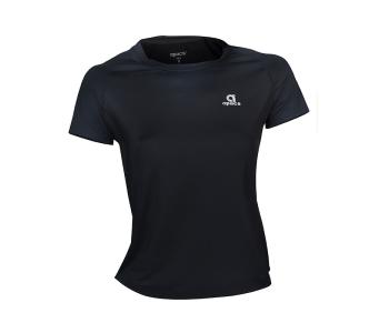 Apacs Ladies Dri-Fast RN368 Black Sports Quick Dry T-Shirt Jersey