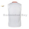 Apacs Dri-Fast SL1333 Sleeveless White Sports Quick Dry T-Shirt Jersey