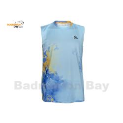 Apacs Dri-Fast SL22223 Sleeveless Blue Sports Quick Dry T-Shirt Jersey