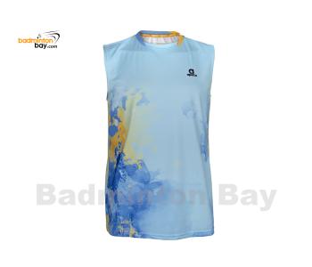 Apacs Dri-Fast SL22223 Sleeveless Blue Sports Quick Dry T-Shirt Jersey