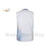 Apacs Dri-Fast SL22223 Sleeveless White Sports Quick Dry T-Shirt Jersey