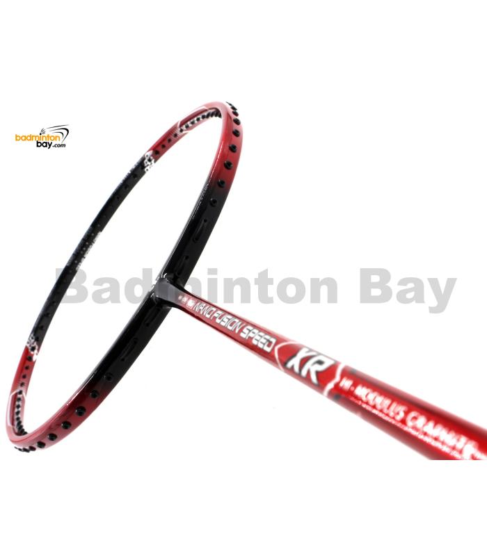 Apacs Nano Fusion Speed XR Red Black (6U) Badminton Racket (Same specifications as NFS722)
