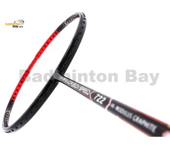 Apacs Feather Weight 55 Black Red Badminton Racket (8U) Worlds 