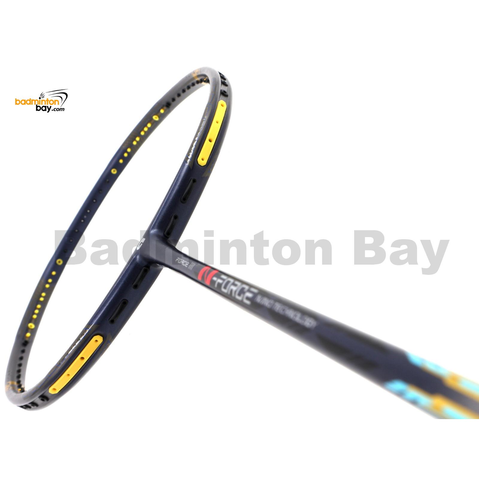 Apacs N Force III Navy Blue Badminton Racket Compact Frame (4U)