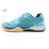 Apacs Aggressive 517 Armoury Blue Ladies Indoor Badminton Court Shoes for Women With Improved Cushioning and Outsole