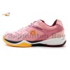 Apacs Aggressive 517 Glaze Pink Ladies Indoor Badminton Court Shoes for Women With Improved Cushioning and Outsole