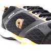 Apacs Aggressive 518 Shoes Black Indoor Badminton Court Shoes With Improved Cushioning and Outsole