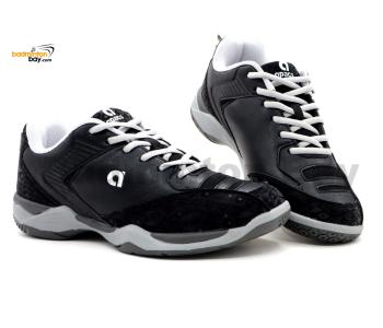 Apacs Cloud Stride CS260 Vast Grey Black Shoe White With Improved Cushioning and Outsole