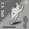 Apacs Cloud Stride CS260 Vast Grey White Shoe White With Improved Cushioning and Outsole