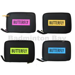 Butterfly Logo Rectangle BD Case II for Table Tennis Racket 63430 Series Fits 2 Ping Pong Bats