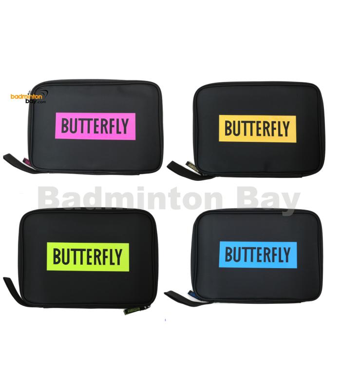 Butterfly Logo Rectangle BD Case II for Table Tennis Racket 63430 Series Fits 2 Ping Pong Bats