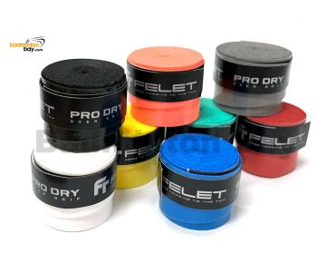 Felet Pro Dry Overgrip (8 pieces) Grip for Badminton Squash Tennis Racket