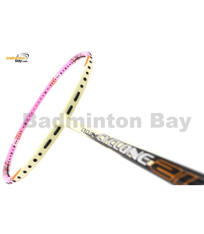 Flex Power Cyclone 21 Light Yellow Light Pink Badminton Racket 4U
