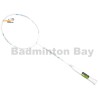 Flex Power Gigantic Y-Shaped Throat White Compact Frame Korea Design Badminton Racket (4U) 