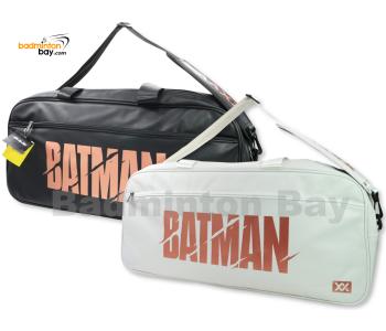 Maxx Batman Limited Edition Tournament Bag MLBAG01 2-Compartment Half-Thermal Badminton Racket Rectangle Bag 