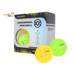 Maxx Professional Pickleball Box of 4 pieces Indoor and Outdoor Balls