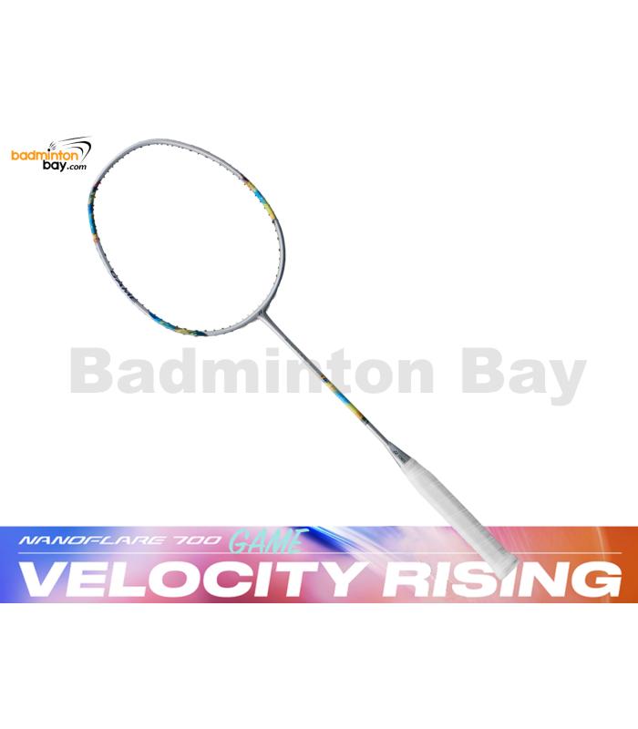 Yonex Nanoflare 700 Game Silver Skyblue 2NF-700G (Made In Taiwan) Badminton Racket (4U-G5)