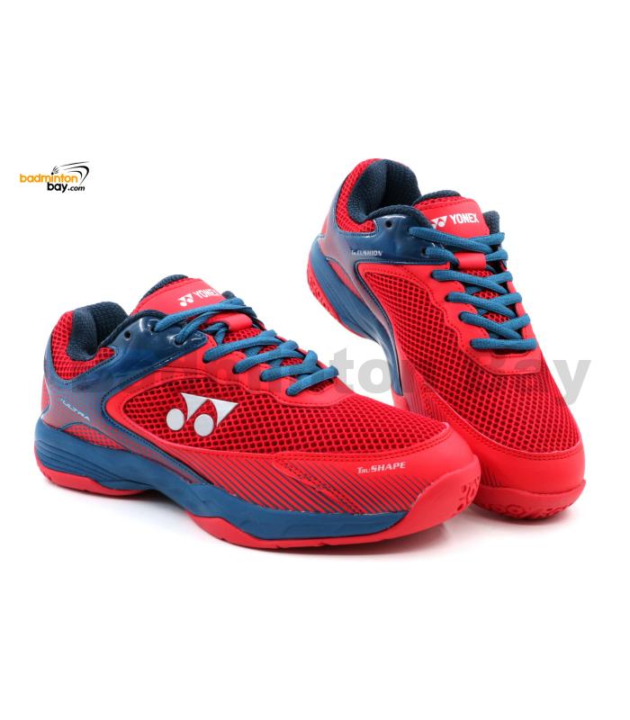 Yonex HY Ultra Lava Red Night Shadow Badminton Shoes In-Court With Tru Cushion Technology